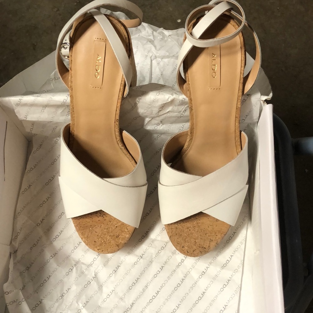 Aldo wedge sandals